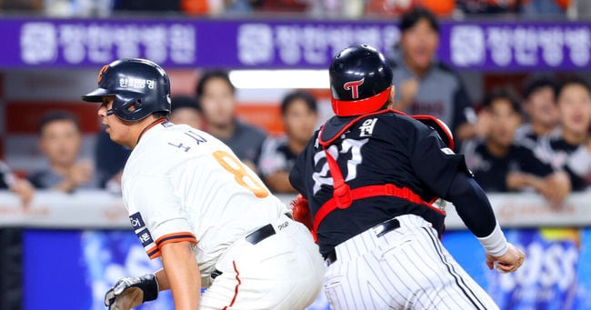 Noh Si-hwan's Relentless Baserunning Ties Game
